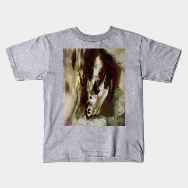 Acrylic Stallion Kids T-Shirt by Ripple Of Expression